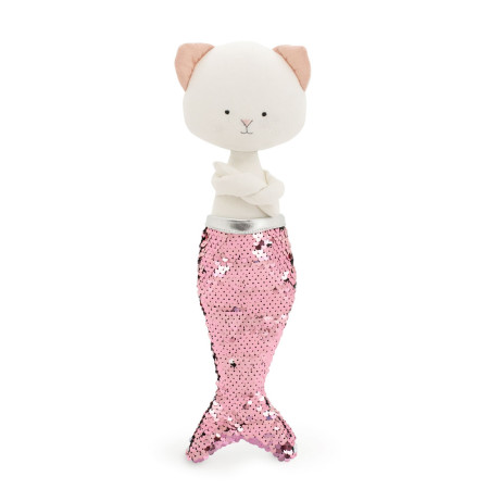 Мягкая игрушка ORANGE TOYS Кошечка Кристи в голубом платье 30 см ORT-CM01-29/13