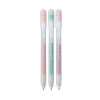 Ручки гелевые SAKURA Gelly Roll Stardust с блёстками, выдвижные, набор 3 цвета (оранжевый, розовый, изумрудный) RTPXGBRASTA3B