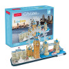 3D пазл CubicFun Серия "CityLine" Лондон, 107 деталей UT-MC253h