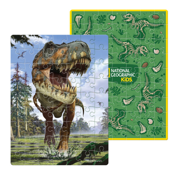 Пазл в яйце CubicFun National Geographic Тираннозавр, 63 деталей UT-DS1041h