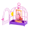 Игрушка интерактивная Moose "Попугайчик Корелла в клетке" розовый UT-26692
