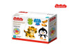 Контурный пазл Baby Toys "Животные" 5 карт. 16 элементов KOR-04117