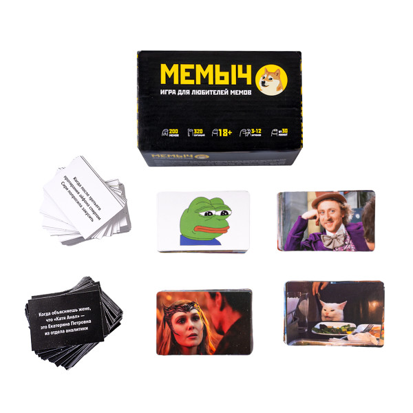 Настольная игра: Десятое Королевство "МЕМЫЧ" KOR-05186