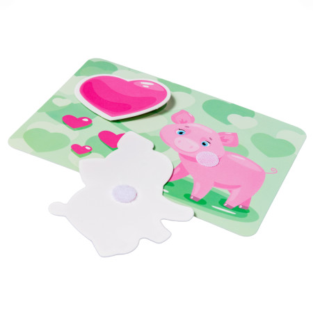 Игровой набор на липучках 10KOR PLASTIC "Цвета" 3+ KOR-02836