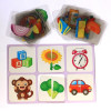 Лото 10KOR PLASTIC "Половинки" 36 карточек, 6 полей, 3+ KOR-04015