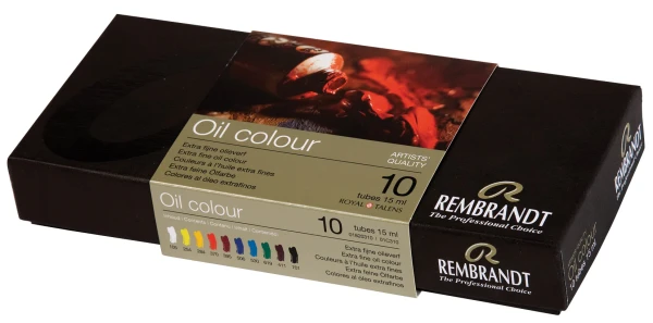 Набор масляных красок REMBRANDT 10 цв x 15 мл RT01820310
