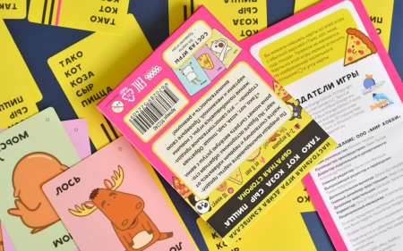 Настольная игра: Тако, кот, коза, сыр, пицца Обратная сторона (2025) MAG952240
