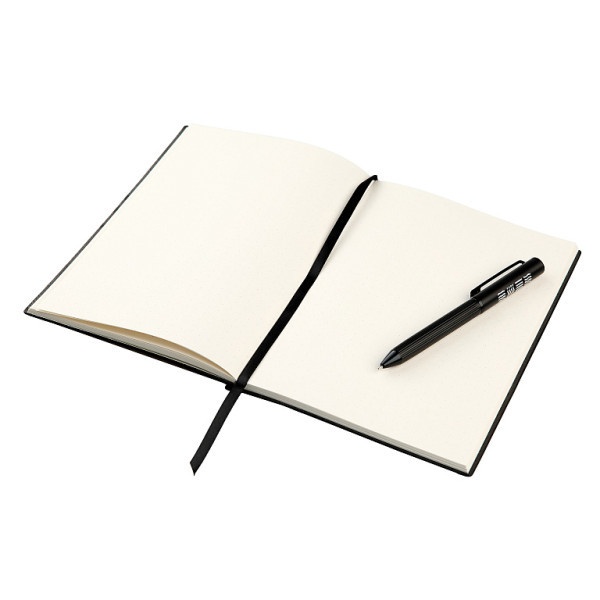 Набор подарочный "Стихия" Black edition записная книжка А5 80л + шариковая ручка NP-ST07010