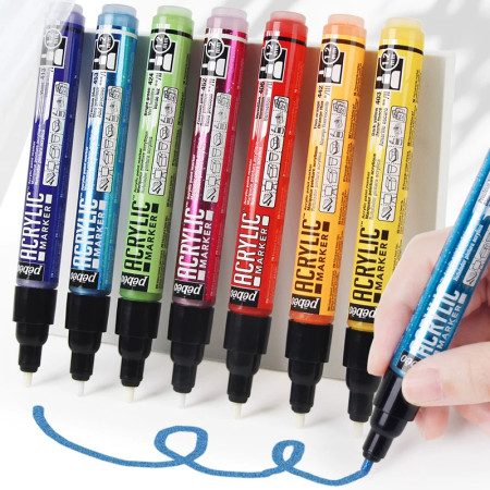 Маркер акриловый PEBEO Acrylic Marker 1.2 мм перо круглое