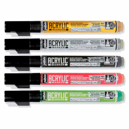 Маркер акриловый PEBEO Acrylic Marker 1.2 мм перо круглое