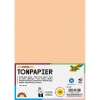 Тонированная бумага FOLIA 130 г/м², 50×70 см, 1 лист, абрикосовый FL-6742