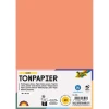 Тонированная бумага FOLIA 130 г/м², 50×70 см, 1 лист, лососёвый FL-6745
