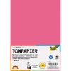 Тонированная бумага FOLIA 130 г/м², 50×70 см, 1 лист, старая роза FL-6729