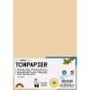 Тонированная бумага FOLIA 130 г/м², 50×70 см, 1 лист, шамуа FL-6710