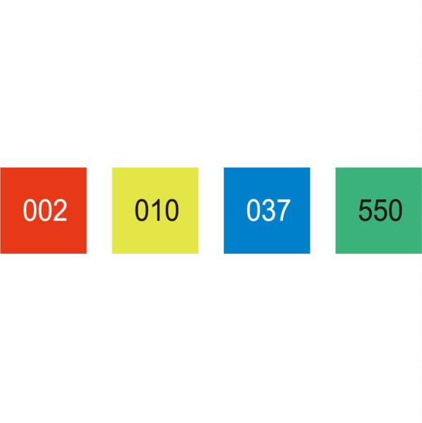 Набор маркеров ZIG Art & Graphic Twin Core color (основные цвета) 4 шт MPTUT-80/V4CORE