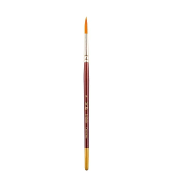 Кисть синтетика DECOLA круглая 1 шт, 4 мм №8 NP-2066778