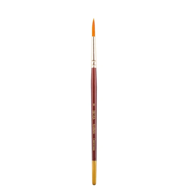 Кисть синтетика DECOLA круглая 1 шт, 4 мм №8 NP-2066778