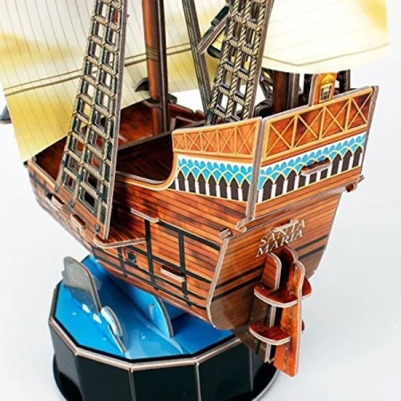 3D пазл CubicFun Серия "Корабли" Санта-Мария, 93 деталей UT-T4031h