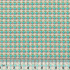 Ткань для пэчворка PEPPY БАБУШКИН СУНДУЧОК 50 x 55 см 140 ± 5 г/м2 100% хлопок БС-03 клетка бирюзовый/бл.зеленый