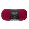Пряжа ALPINA Cotton Pallete 50% хлопок, 50% акрил 1 х 50 г 205 ± 5 м №10 вишневый ALP-COP-10