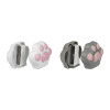 Точилка пластиковая MESHU "Little Paw" 1 отверстие, ассорти RE-MS_65654