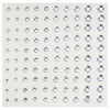 Наклейки акриловые MESHU "Silver rain" 100 страз RE-MS_64966